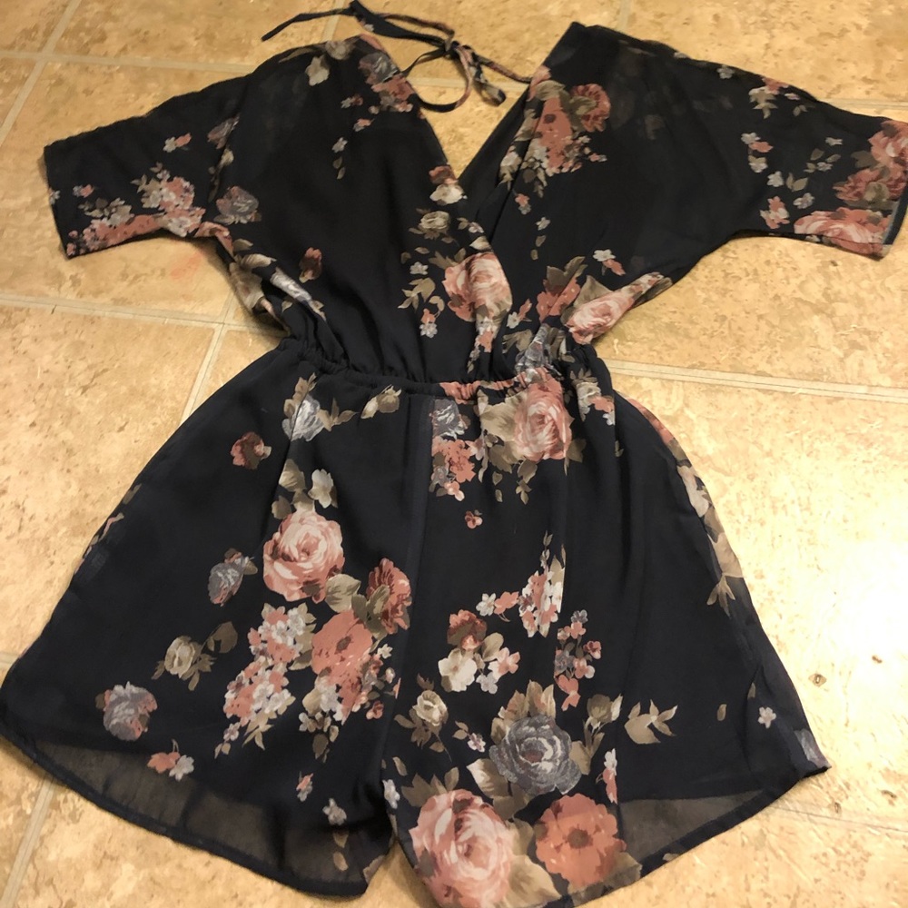 Floral romper